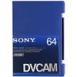 SONY pdv64n dv  cam cassette  no  chip  pak van 10 st