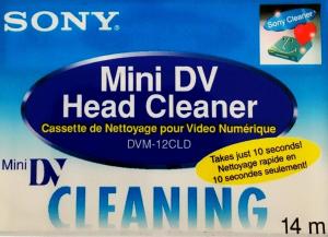 Sony    mini   dv   reinigingscassetten   