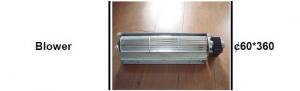 ventilator    voor     titan   pelletkachel NBP15 ventilators is  60*420MM