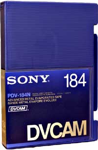 SONY dv-cam pdv-184n   large pakket 5st